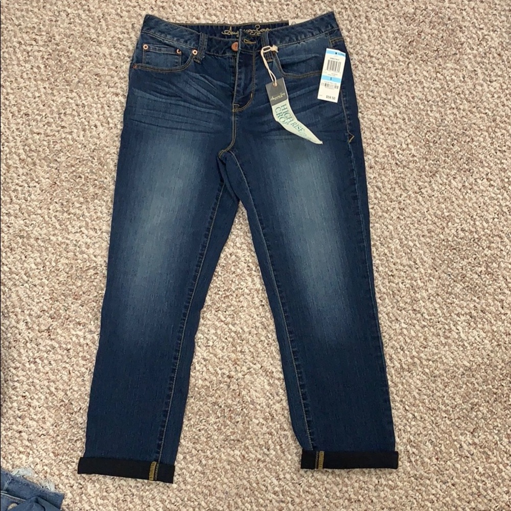 High waisted Capri pants